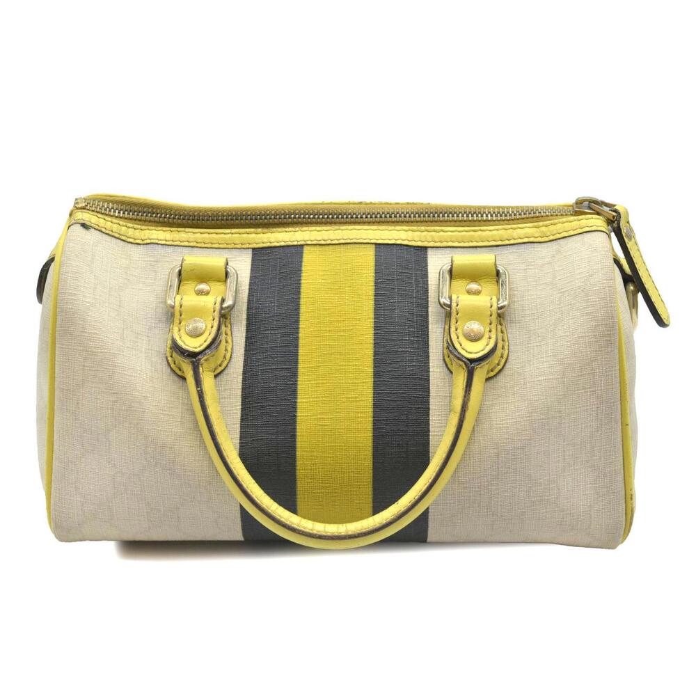 Gucci  GG Plus Monogram Web Stripe Small Joy Boston Yellow - Picture 11 of 15